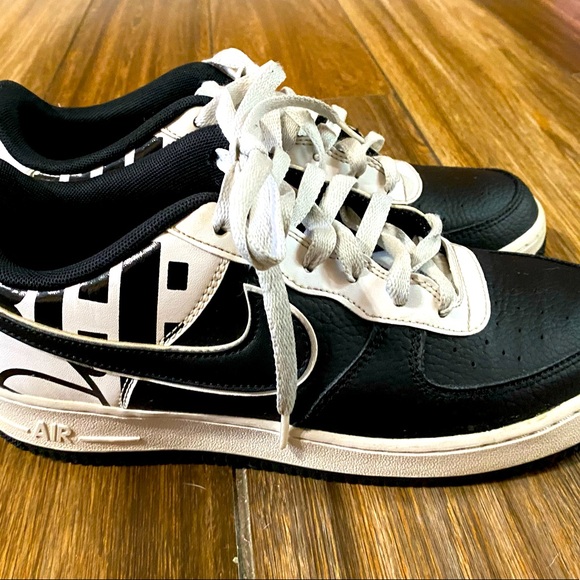 Nike Air Force 1 Low LV8 - Kids - Black & White  - 7Y - Picture 3 of 9